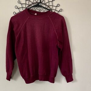 Vintage Crest Men's Crewneck Sweatshirt - Maroon
